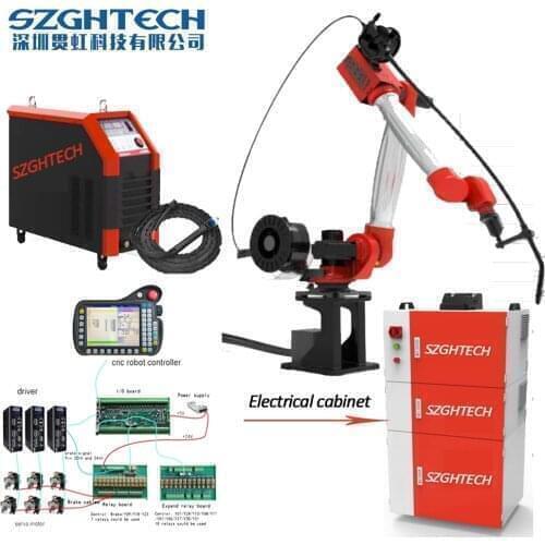 6 Axis Automatic Industrial TIG Welding Robot soldering