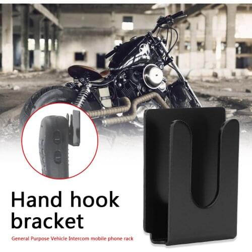 Car Universal Handheld Microphone 3M Metal Hook Bracket Hanger For the Mobile Phones of Yaesu Wouxun Tekton Vero Kenwood QYT