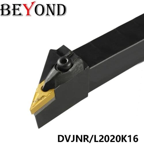 BEYOND 20mm DVJNR2020K16 DVJNL2020K16 DVJNR DVJNR2020 DVJNL 2020 Turning Toolholder Carbide Inserts Lathe Tool Holder CNC Tools