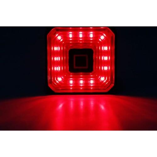 Smart Bike Tail Light Brake Sensing Rear Lights Ultra Bright Warning Bicycle Flashlight Rechargeable Auto On/Off Sensor