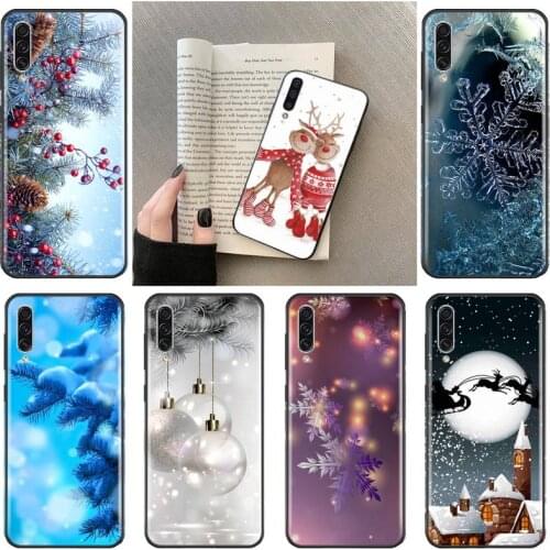 Cold Winter Christmas Custom Phone Case For Samsung Galaxy M10 20 30 A 40 50 70 71 6S A2 A6 A9 2018 J7 CORE PLUS STAR S10 5G C8