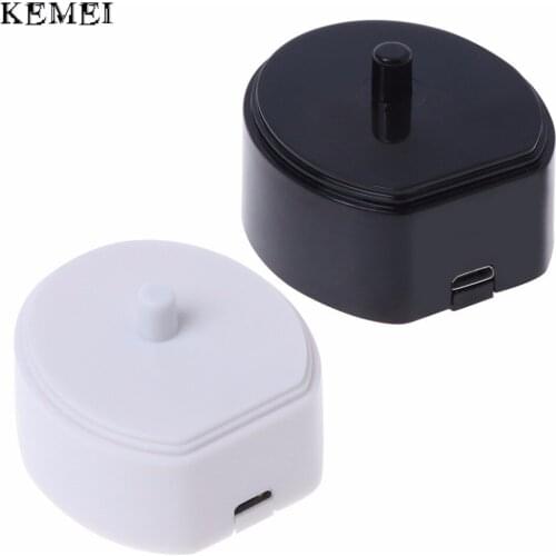 Kemei Electric Portable 5V 500mA Toothbrush Charger Charging Cradle USB Line Data Cable Portable Base