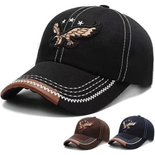 CNTANG Men Caps Casual Designer Eagle Embroidery Baseball Cap Snapback Summer Fashion Trucker Hats For Women Sun Hat Adjustable