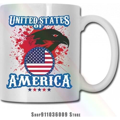 United States Of America mug cup tazas