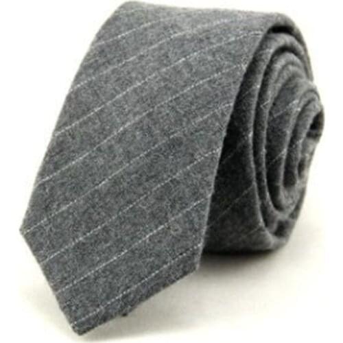 Fashionable Men Ties 6cm Korean Pure Cotton Striped Narrow Noeud Papillon Homme Casual Party Wedding Tie