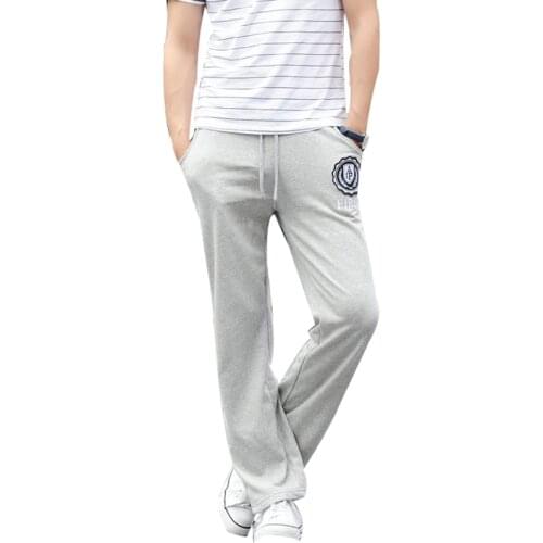 2017 new men pants 100% cotton spring and autumn high quality casual trousers men M-XXXL Brand mens pants