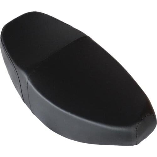 Motorcycle Seat Backrest Cushion Pad For Harley Honda Suzuki Synthetic Leather