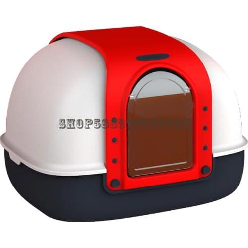 Fully Enclosed Cat Litter Basin Super Large Cat Toilet Super Large Cat Litter Basin Odor Proof And Splash Proof