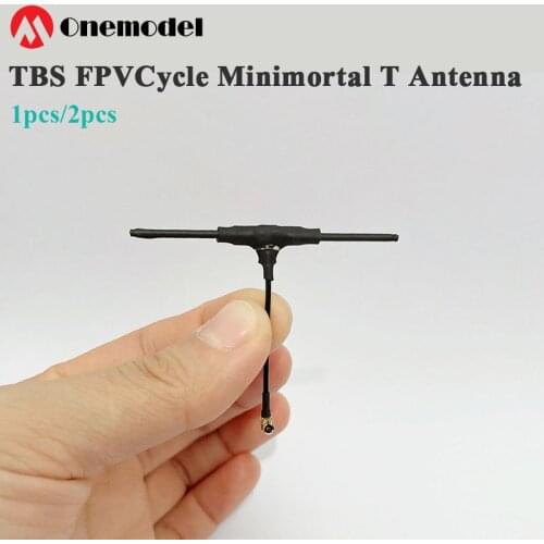 TBS FPVCycle Minimortal T Antenna Receiver RX CRSF 915/868Mhz Long Range Radio system for fpv Drone RC plane DIY Toys