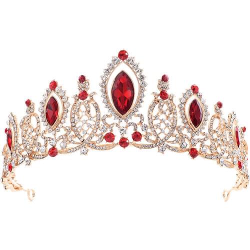 Princess Headband Bride Crown Headdress Prom Headpieces Wedding Tiaras and Crowns Hair Jewelry Couronne Tiare Bandeau Hairbands