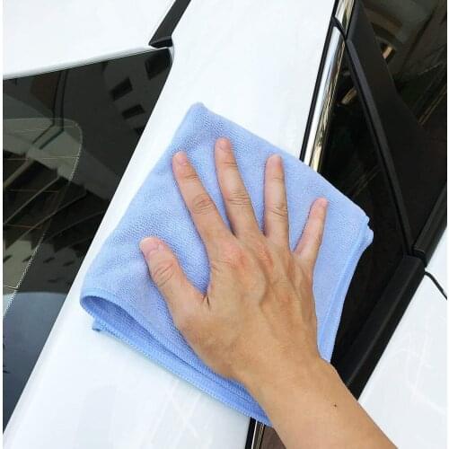Microfiber Cleaning Cloths 4 Colors 8-Pieces HIGH ABSORBENT LINT-FREE STREAK Car Waxing Polishing Drying Housework Towel