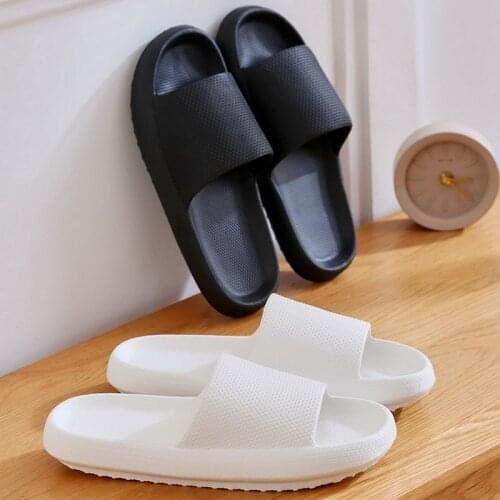 4CM Men Shoes Summer Flip Flops 2021 Platform Sandals For Women Home Slippers Non-slip Bathroom Slides Men Flip Flops Sandalias