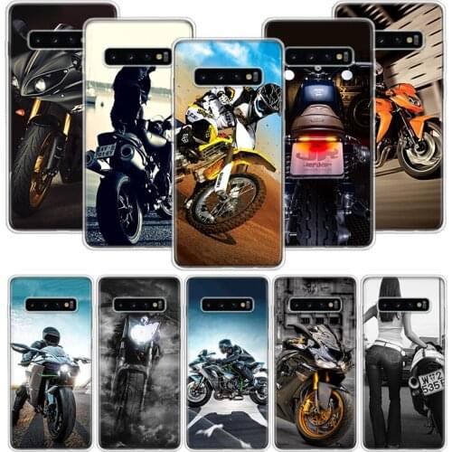 Moto Cross motorcycle sports Case for Samsung Galaxy S20 Ultra Note 10 9 8 S10E S9 S8 J4 J6 J8 Plus + Pro S7 S6 Soft Phone Coque