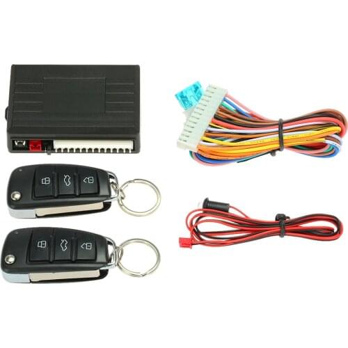 Universal Car alarm system remote control Car Central Locking Keyless system with Trunk Release Button for Peugeot 307 Toyota VW