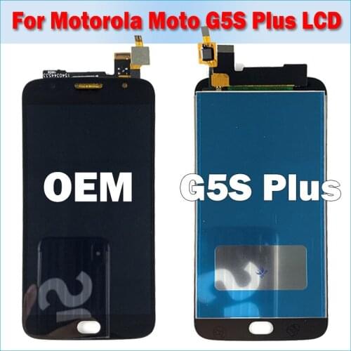 5.5" LCD Display For Motorola Moto G5S Plus XT1802 Xt1803 XT1805 Xt1086 Lcd touch screen Digitizer Sensor Assembly