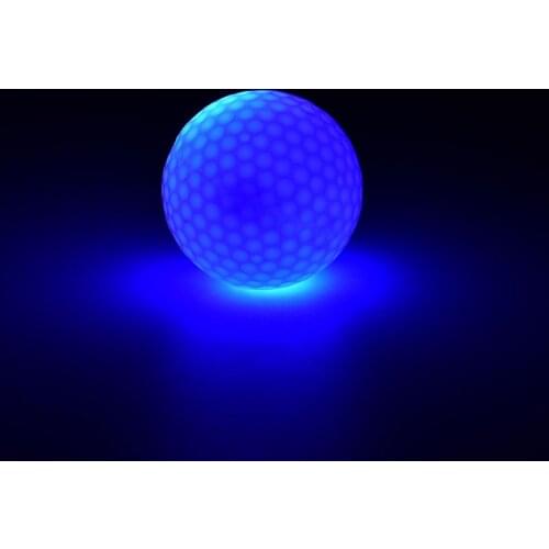 1Pc Newest Day And Night Golfing Practicing Small Light Up Flashing Glowing LED Electronic Golf Balls