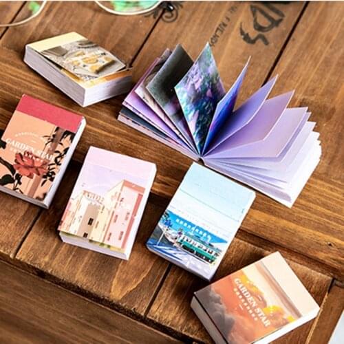 50pcs/Book Garden Flowers Scrapbooking Deco Paper Stickers Set For DIY Stationery Diary Mobile Cup Adhesive Decoration Seal
