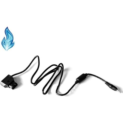 Power Supply Cable BMPCC D-Tap Connector DC Plug Straight Type For Blackmagic Pocket Camera & Other Device Has 2.5mmx0.7mm DC