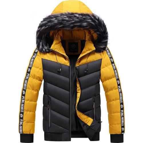 New Winter Fashion Jacket Parker Men Autumn and Winter Warm Jacket Outdoor Men Jacket Casual Windbreaker Quilted Thick Jacket