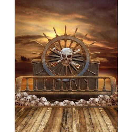 LIFE MAGIC BOX Photography Backdrops Kids Ship Photography Foto Background S-2489