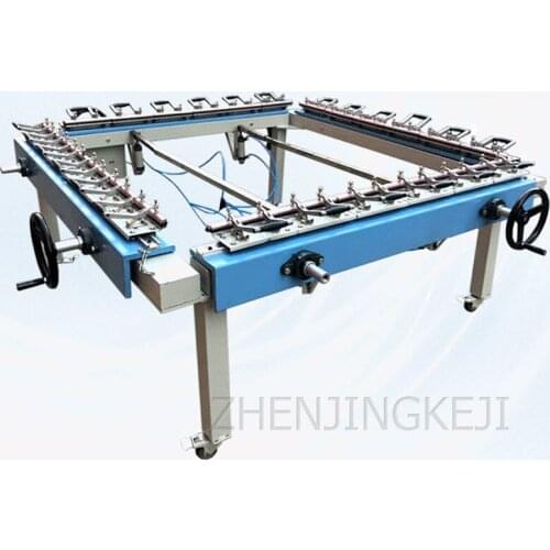 Mechanical Wire Drawing Machine Silk Screen Screen Stretching Machine Precision Pneumatic Easy Operation Wire Drawing Machine