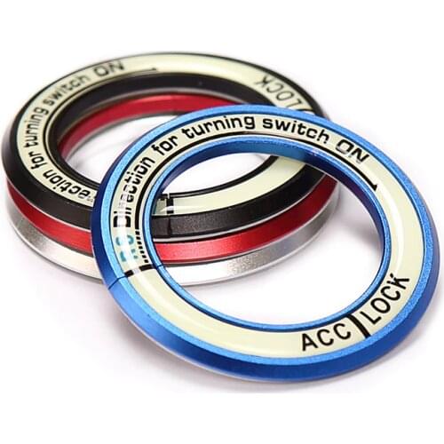 2020 New Luminous Ignition Cover Key Switch Decoration Ring for KIA K3 K4 RIO Ceed Sportage Hyundai Solaris Verna Sonata Elantra