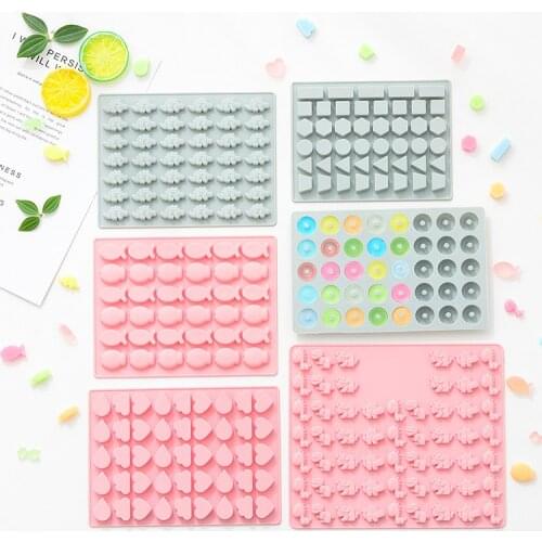 New QQ soft candy silicone mold DIY mini donut cake soft candy mold chocolate ice tray mold candy mold baking tool
