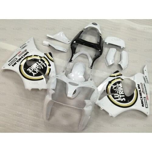 For ZX6r 636 2000 - 2002 Plastic Fairings Ninja ZX-6r 00 White Full Body Kits 636 ZX-6r 02 Fairing Kits Unpainted