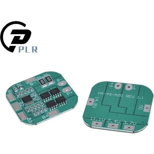 1PCS 4S 14.8V / 16.8V 20A peak li-ion BMS PCM battery protection board bms pcm for lithium LicoO2 Limn2O4 18650 li battery