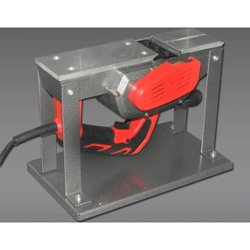 Portable desktop electric planer household woodworking tools electric planer flip table 220V 1100W 15000r / min