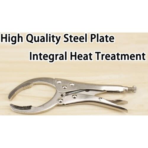 Adjustable Clamp Type Oil Filter Wrench Clamp Oil Block Plates Mobile Phone Oil Filter Disassembling Machine Wrench Tool 1pc