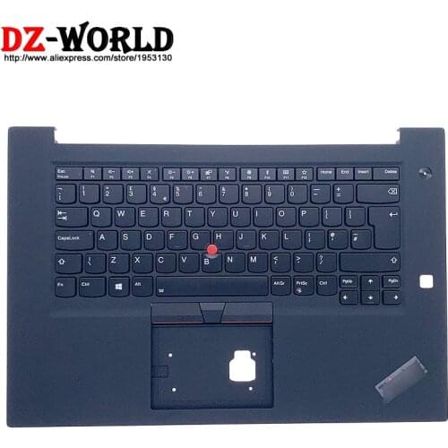 Repaint Shell Palmrest Upper Case With UK English Backlit Keyboard for Lenovo Thinkpad P1 Gen2 X1 Extreme 2nd Laptop 02XR013