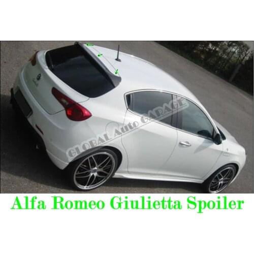 For Alfa Romeo Giulietta Spoiler 2010-2020 Auto Accessory Universal Spoilers Car Antenna Car Styling Diffüser Flaps Splitter