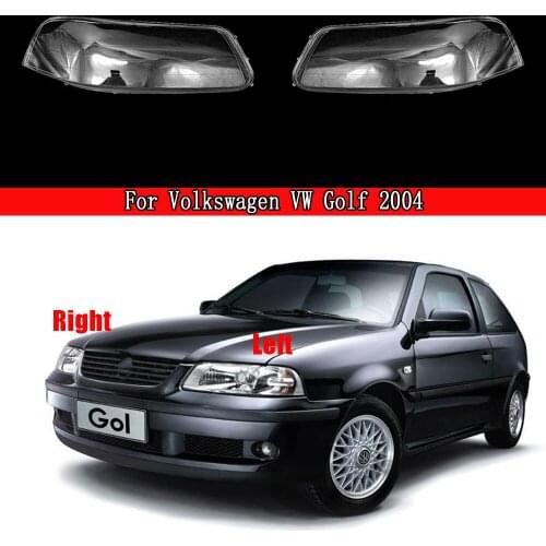 Car Headlight Lens Glass Lampshade Lamp Cover Headlight Cover Headlight Lens Lampshade For Volkswagen VW Golf 2004