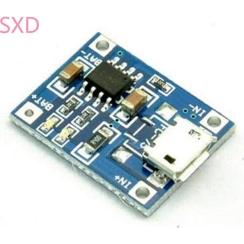 1PCS TP4056 1A 4056 Lipo Battery Charging Board Charger Module lithium battery DIY MICRO Port Mike USB New Arrival