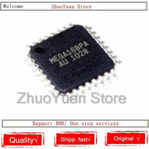 100PCS/lot ATMEGA168PA-AUR ATMEGA168PA-AU MEGA168PA-AU ATMEGA168PA ATMEGA168 MEGA168PA TQFP32 IC chip New Original In stock