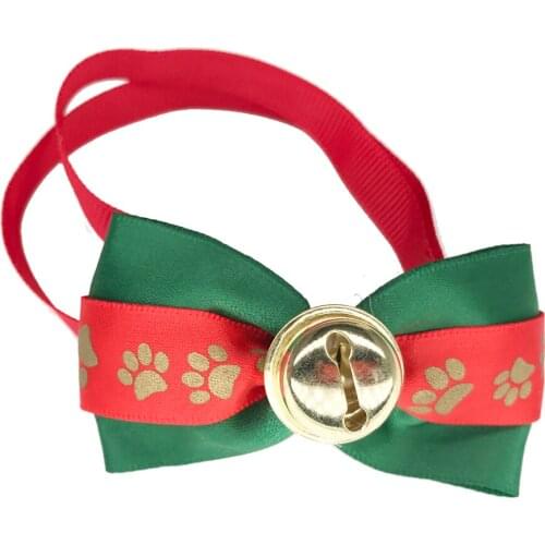 2017 New Fashion Christmas style Plastic buckle Nylon Dog Pet Collar cute puppy collar Festival cat collar