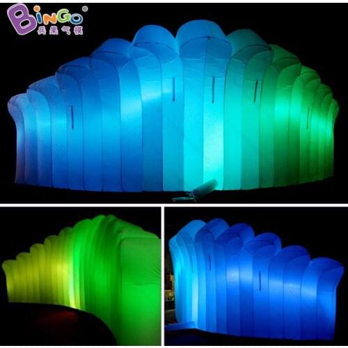 23ft. Long Giant inflatable lighting wall/partition room divider wall for event wedding party