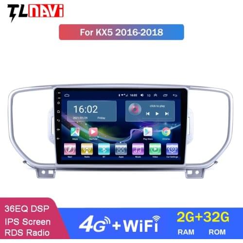 4G LTE 2G RAM Android 10 For 2016 2017 KIA KX5 Sportage Car Radio 2Din Stereo GPS Navigation Multimedia Player Head Unit WIFI