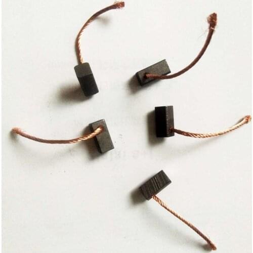 Car Vehicle Window Wiper Regulator Carbon Brush Copper Brushes (Size:6*6*12mm)