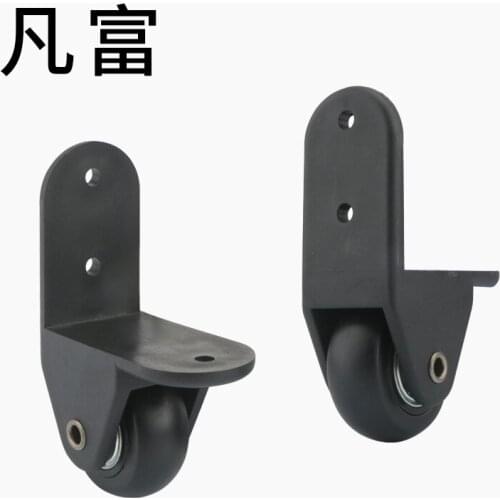 Luggage suitcase replacement wheels luggage repair rolling parts password box Factory direct sell black fashion new wheel