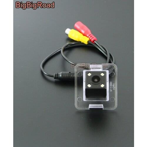 BigBigRoad Car Rear View Reverse Backup Camera with power relay / Filter For Mercedes Benz GLK Class X204 200 260 300 2009- 2012