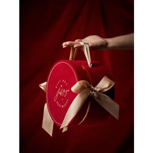 Ins hot Creative Wedding Gift Box Sweet Gift Candy Boxes for Wedding Baby Shower Birthday Guests present Event Party Supplies