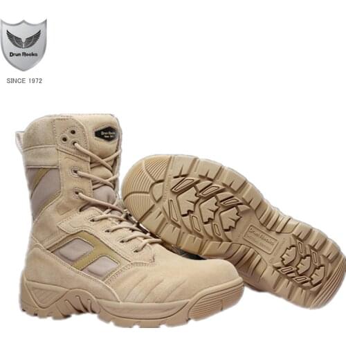Men Military Tactical Boots Puncture Proof Ankle Desert Footwear Genious Leather Suede Army Male Boots Waterproof Climbing Shoes