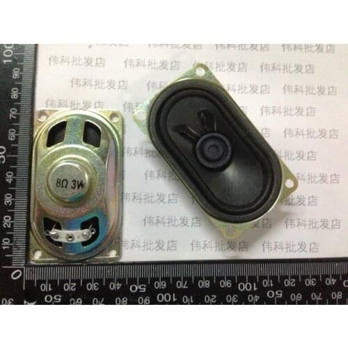 New LCD Monitor TV sound speaker 8 ohms 3 watt 8R 3W speaker 4070 40*70mm thickness 16.6MM Loudspeaker