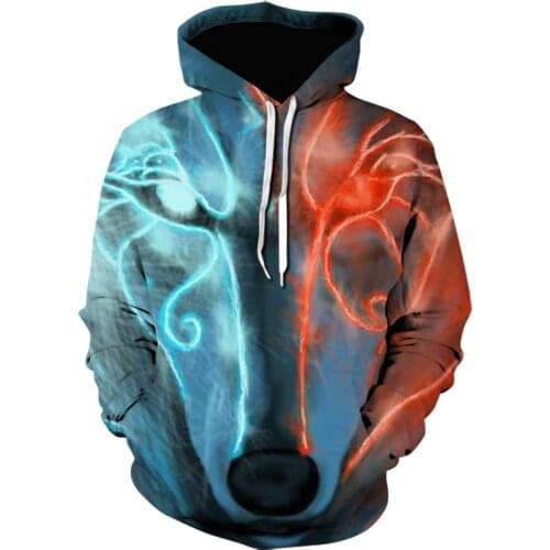 Fashion Sweatshirt Men / Women 3d Printed Hoodies Horse Animal Pattern Unisex hoodie Streetwear Hooded Winter Pullover maneskin
