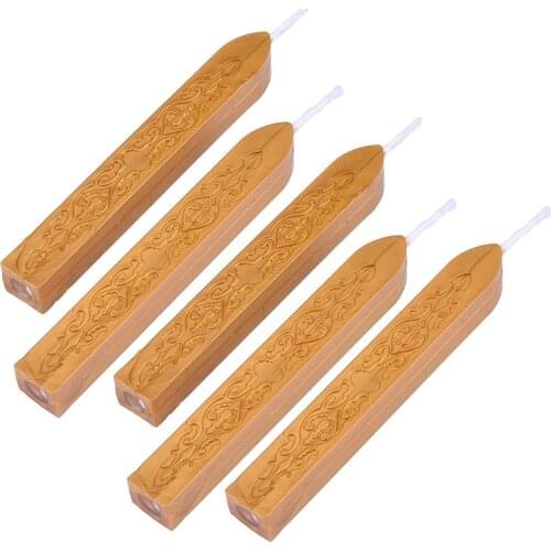Wax Seal Sticks Totem Fire Manuscript Retro Sealing Seal Wax Sticks with Wicks Cord Wick Sealing Wax Vintage Wax Seal Stamp