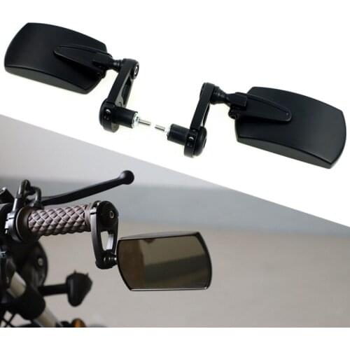 Retro Motorcycle Mirror Foldable Aluminium Alloy Refitting Accessories Applicable Handle End Motorized Kick Scooter Universal
