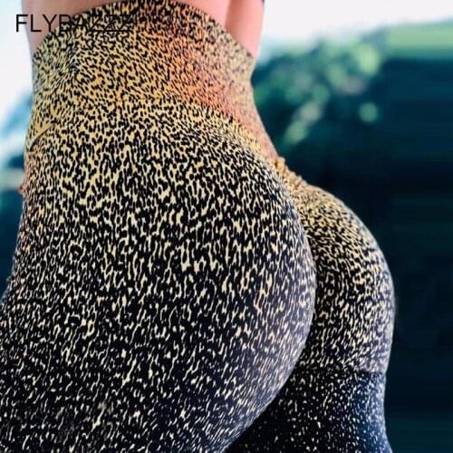 Women Sexy Leopard Seamless Leggings High Waisted Push Up Yoga Pants Woman Sport Leggings Training Tights Gym Fitness Leggings