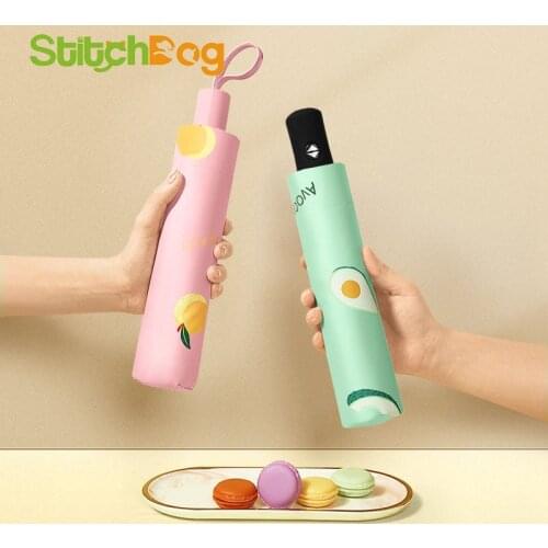 Fruit automatic umbrella female rain or shine folding umbrella sun umbrella sun protection UV protection